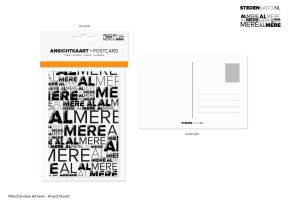 ANSICHTKAART + ENVELOP ALMERE