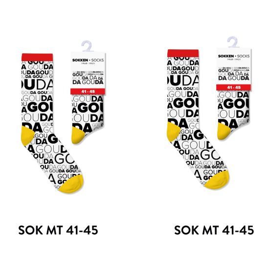 GOUDA VOORDEELPAKKET SOKKEN 41-45
