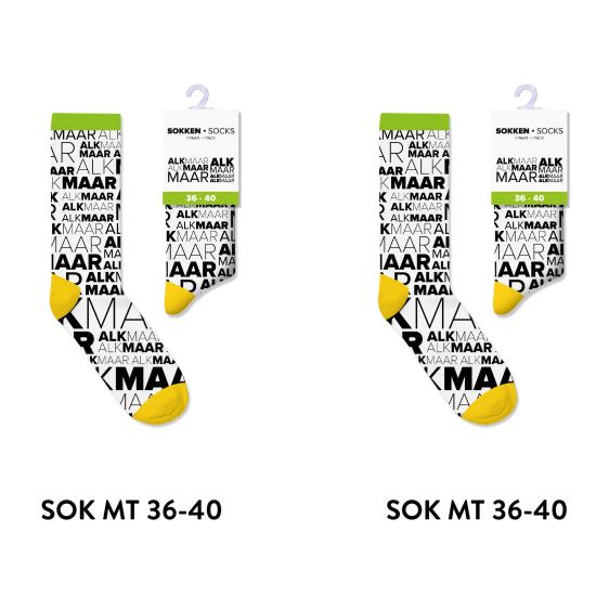 ALKMAAR VOORDEELPAKKET SOKKEN 36-40