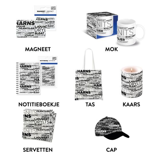 11-STEDEN VOORDEELPAKKET SOUVENIR