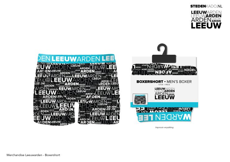 BOXERSHORT LEEUWARDEN - Maat XL