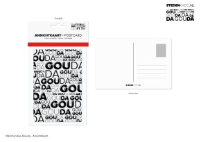 ANSICHTKAART + ENVELOP GOUDA