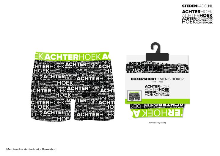 BOXERSHORT ACHTERHOEK - Maat L