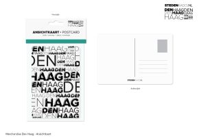 ANSICHTKAART + ENVELOP DEN HAAG