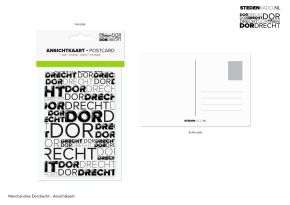 ANSICHTKAART + ENVELOP DORDRECHT