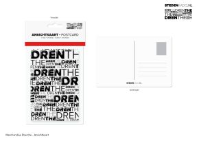 ANSICHTKAART + ENVELOP DRENTHE