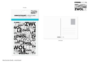 ANSICHTKAART + ENVELOP ZWOLLE