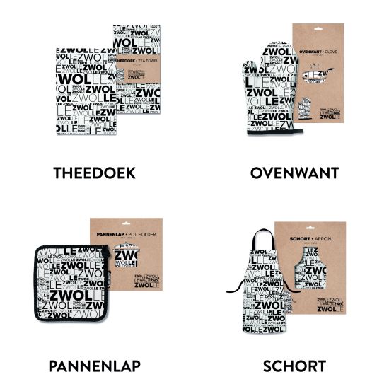 ZWOLLE VOORDEELPAKKET KEUKENTEXTIEL